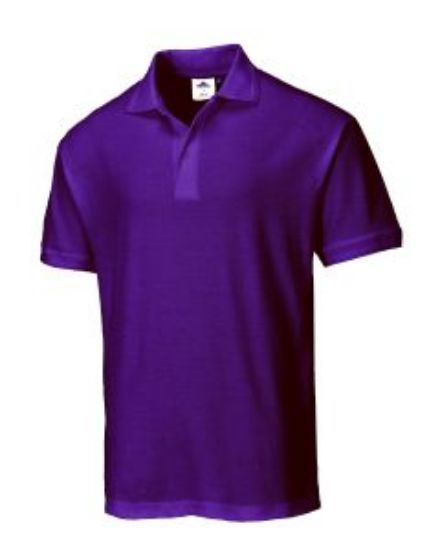 Picture of NAPLES POLO SHIRT PURPLE MENS S